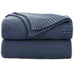 navy-knit-blanket