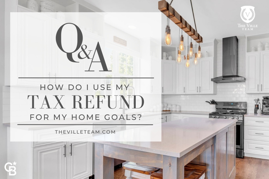Use Your Tax Refund for your Home goals