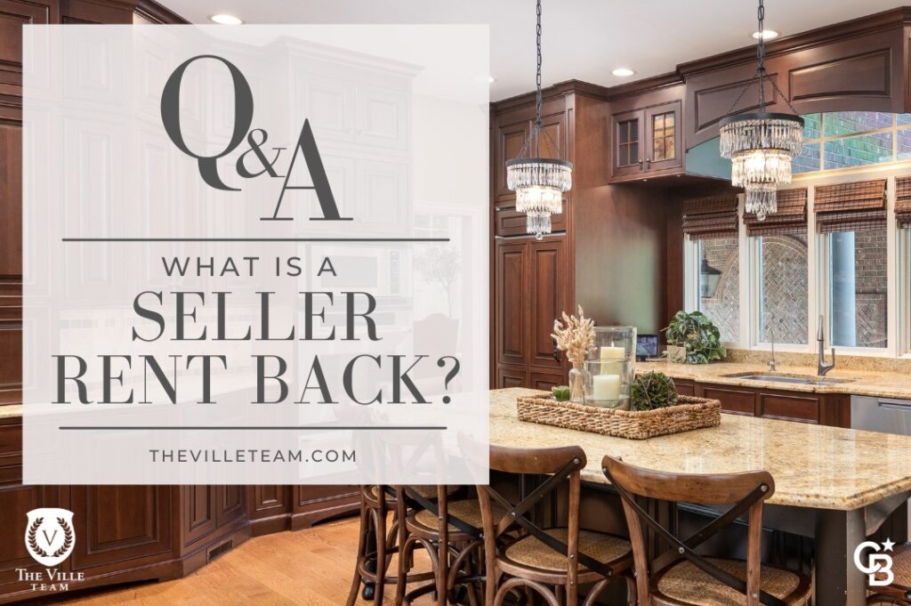 seller rent back - Q&A