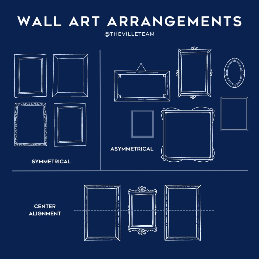 wall art arrangements