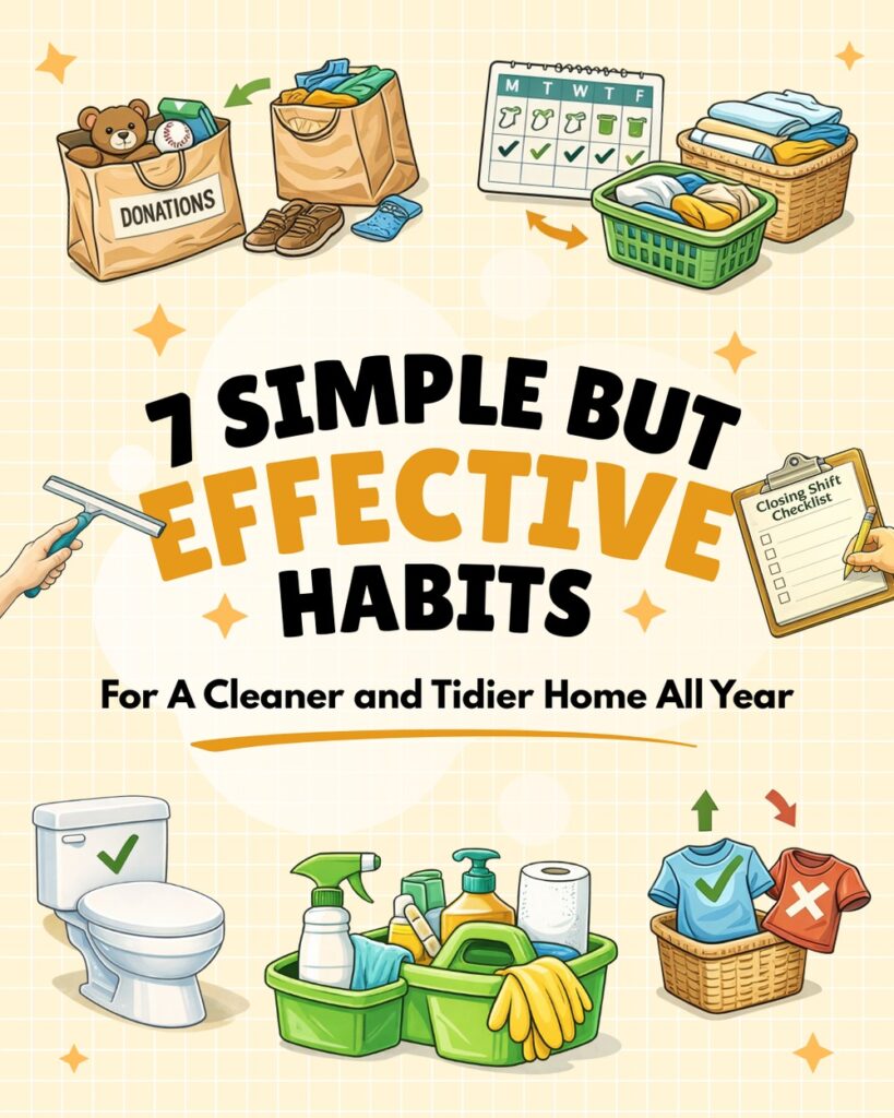 cleaner and tidier home