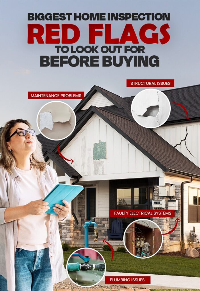 red flags part before buying a home