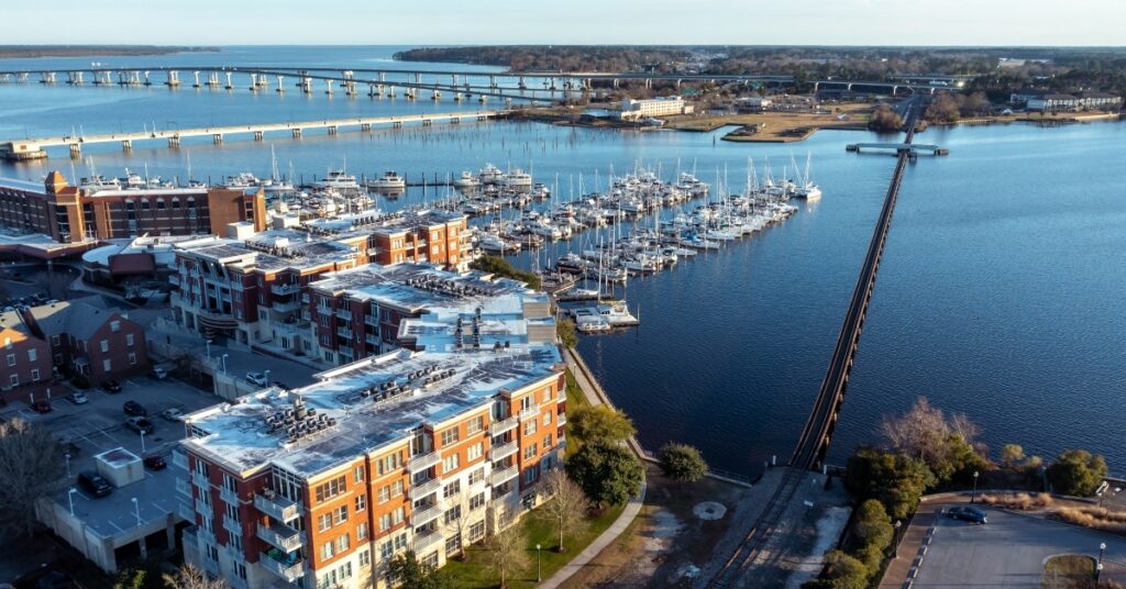 aerial-view-of-new-bern-north-ca