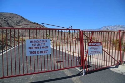Not Exactly The Road To The Bob Hope Palm Springs Home 1