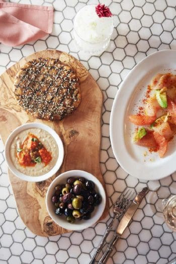 Sands-Hotel-Spa-pink-cabana-mezze-ceviche