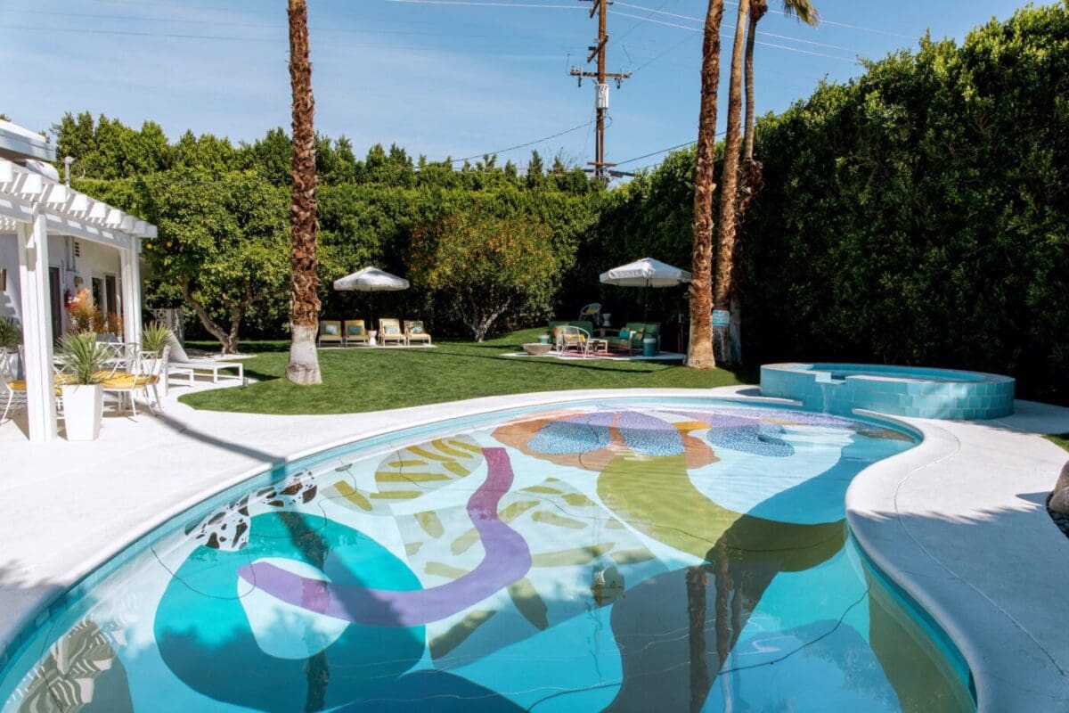 Alex Proba’s Graphic Swimming Pools are a Celebration of Color and Pattern 4