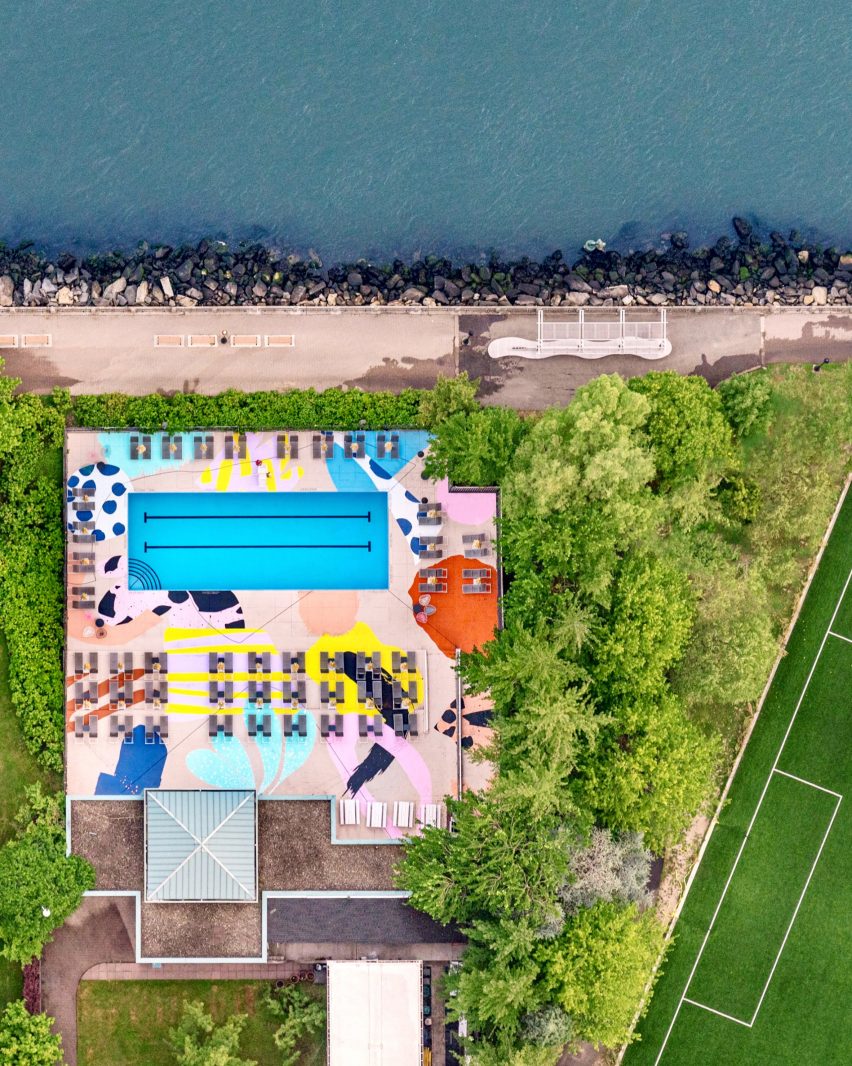 Alex Proba’s Graphic Swimming Pools are a Celebration of Color and Pattern 6