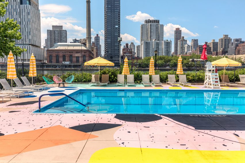 Alex Proba’s Graphic Swimming Pools are a Celebration of Color and Pattern 8