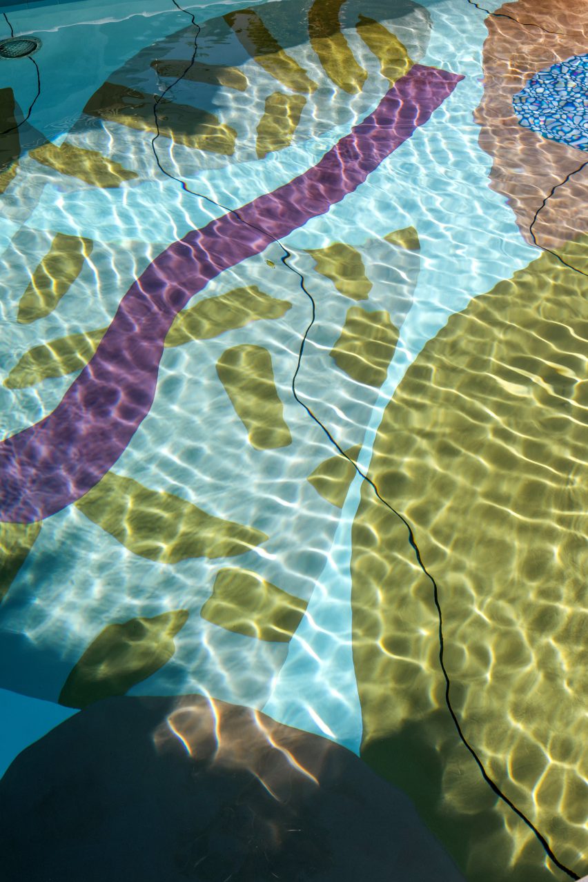Alex Proba’s Graphic Swimming Pools are a Celebration of Color and Pattern 9