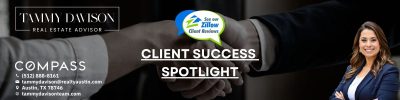 Client Success Spotlight – Zillow Review: Tammy Davison's Expertise in North Austin