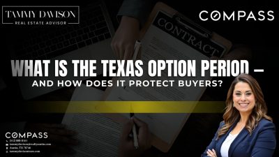 Texas option period real estate buyer protection explained