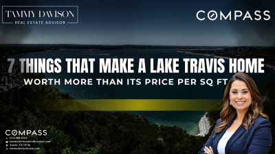 Lake Travis luxury waterfront home value drivers Austin TX