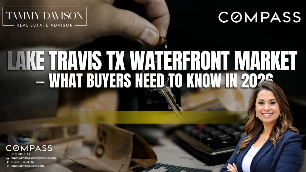 Lake Travis Texas waterfront estate with private dock and panoramic lake views