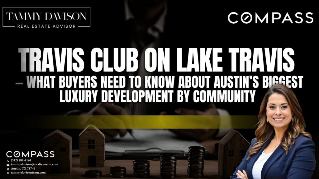 Travis Club Lake Travis Spicewood luxury golf community development aerial view