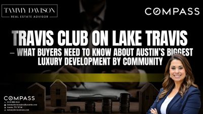 Travis Club Lake Travis Spicewood luxury golf community development aerial view