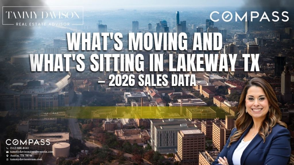 Lakeway TX what is moving and sitting 2026 — sales data Rough Hollow Hills of Lakeway