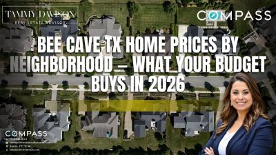 Bee Cave TX home prices by neighborhood 2026