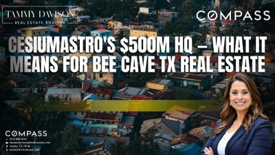 CesiumAstro headquarters Bee Cave TX real estate impact