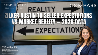 Zilker Austin TX Seller Expectations vs Market Reality — 2026 Data