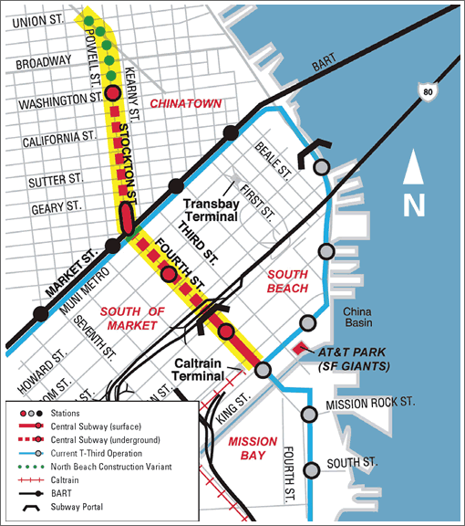 Map of the Chinatown