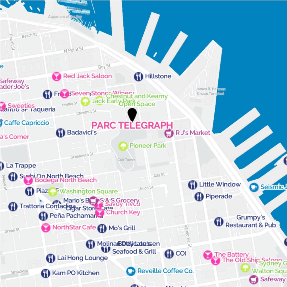 North Waterfront Map
