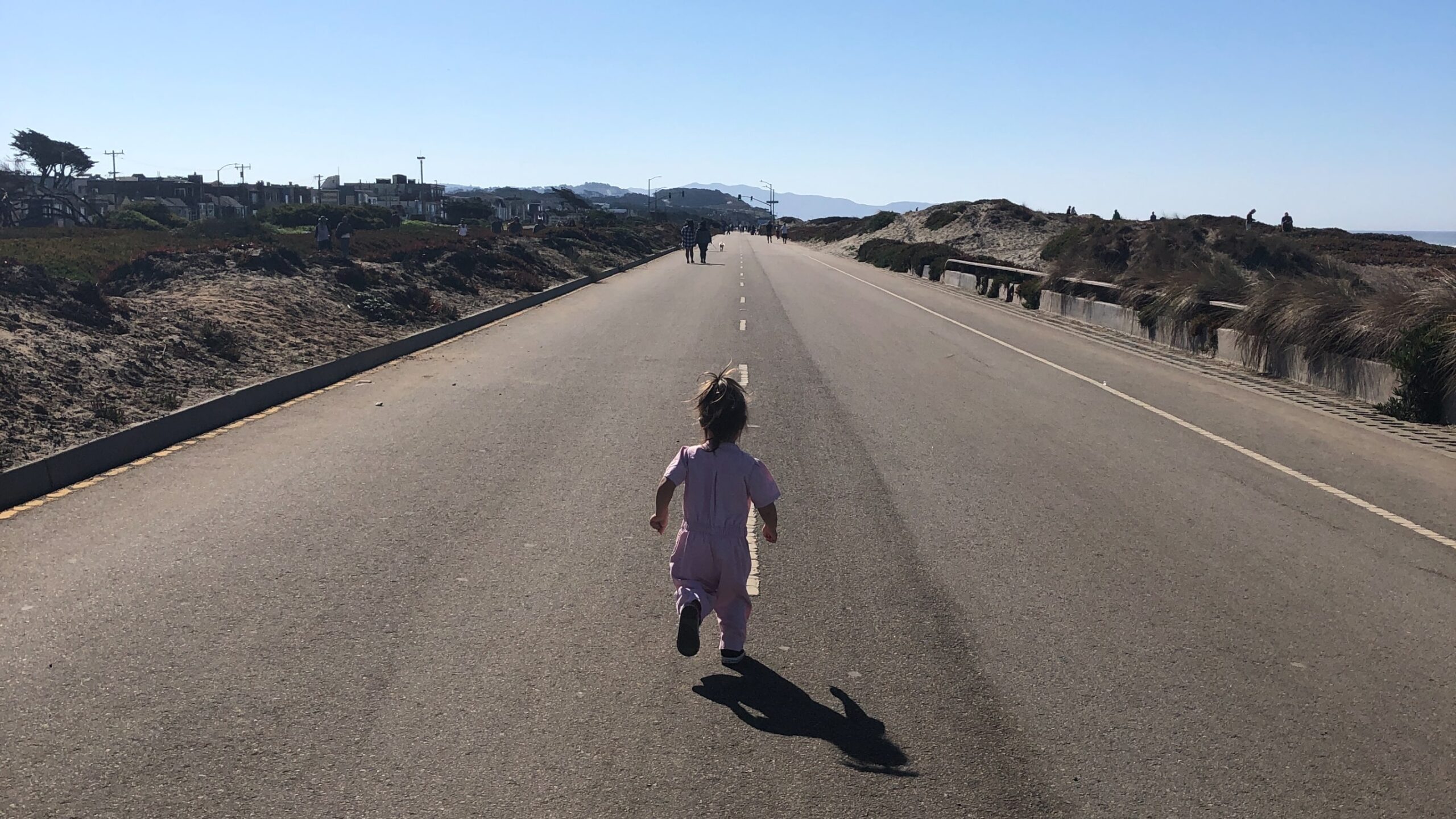 running child