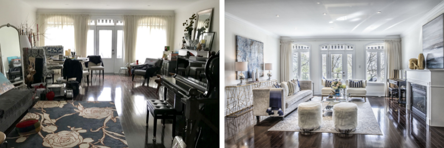 staging a flex multi use room