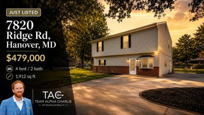 7820 Ridge Rd: 4-Bed Hanover MD Home With ADU Potential
