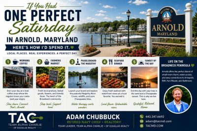 If You Had One Perfect Saturday in Arnold, Maryland…