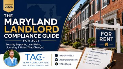 The Maryland Landlord Compliance Guide for 2026