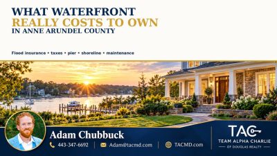 What Waterfront Really Costs to Own in Anne Arundel County