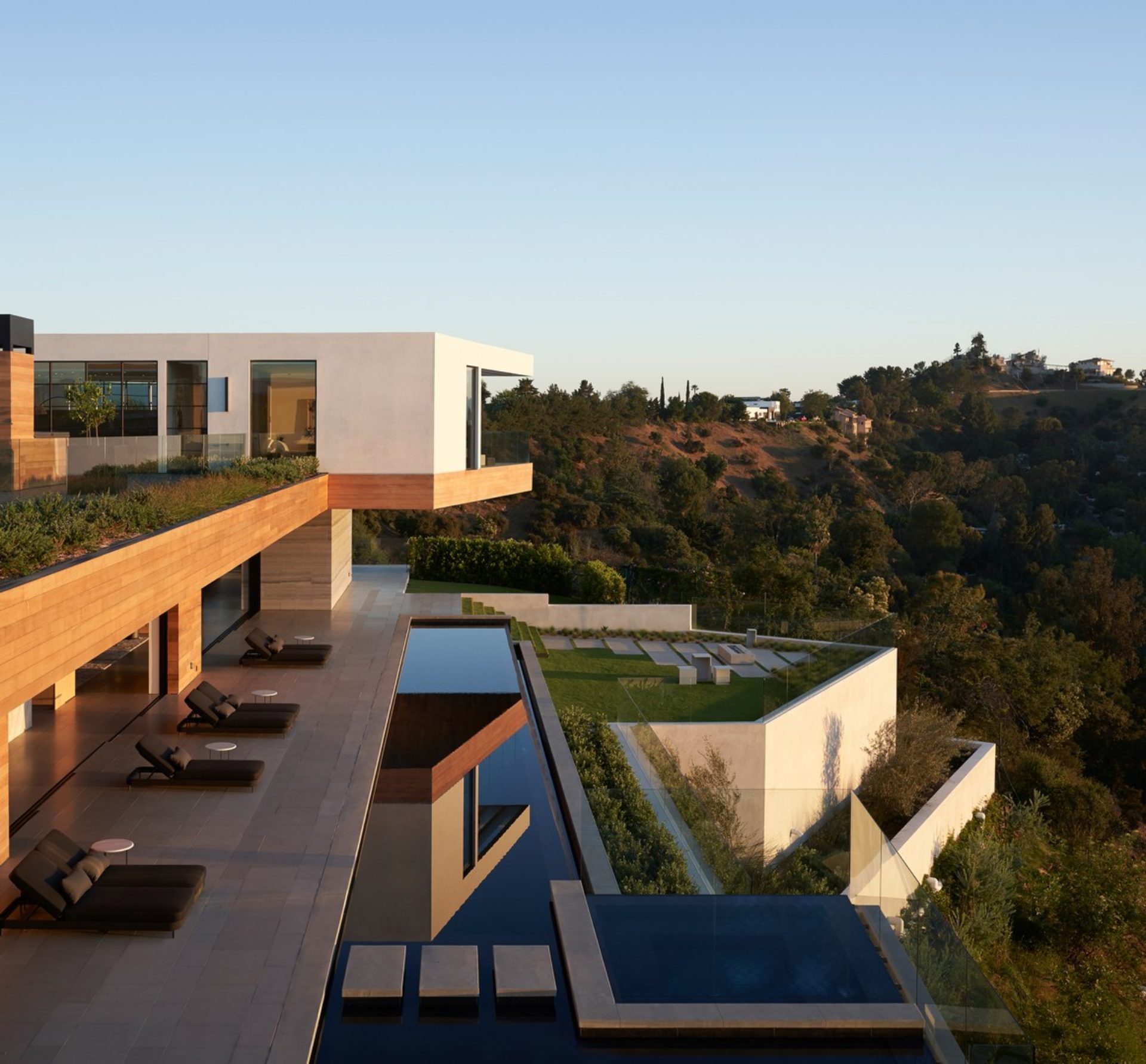 Modern mansion in Beverly Hills