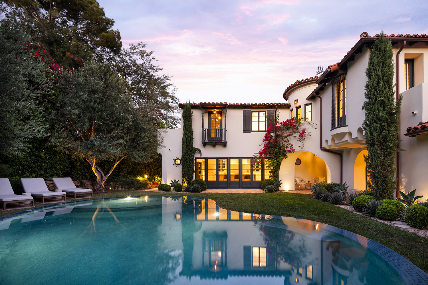 Mediterranean villa in Bel Air