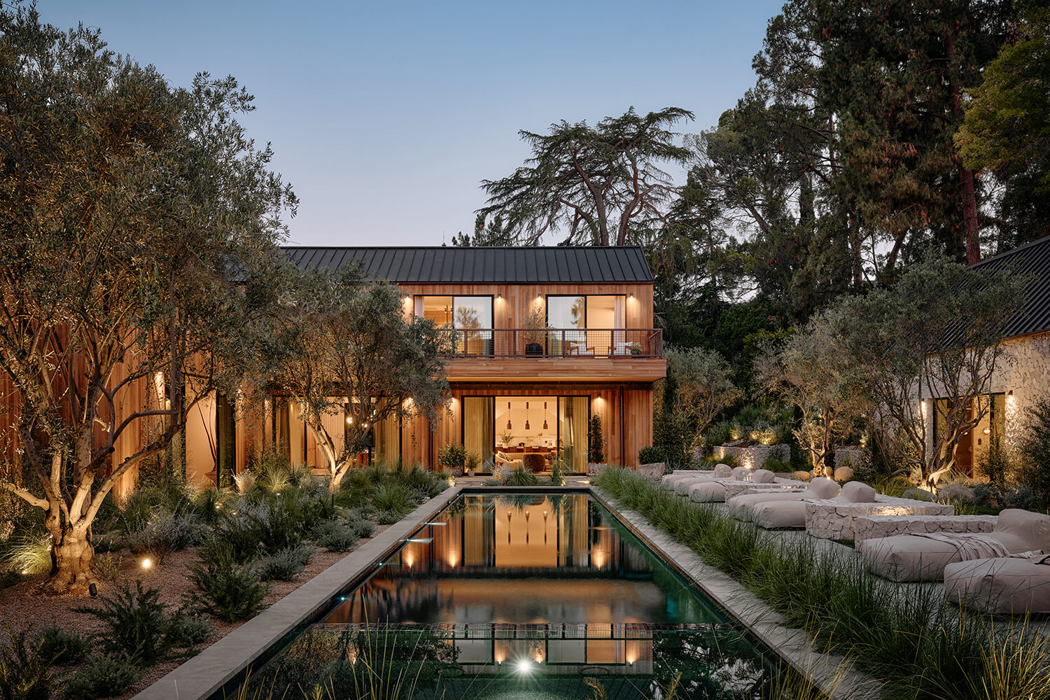 Traditional Bel Air estate with formal gardens