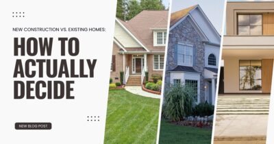 New Construction vs Existing Homes FI