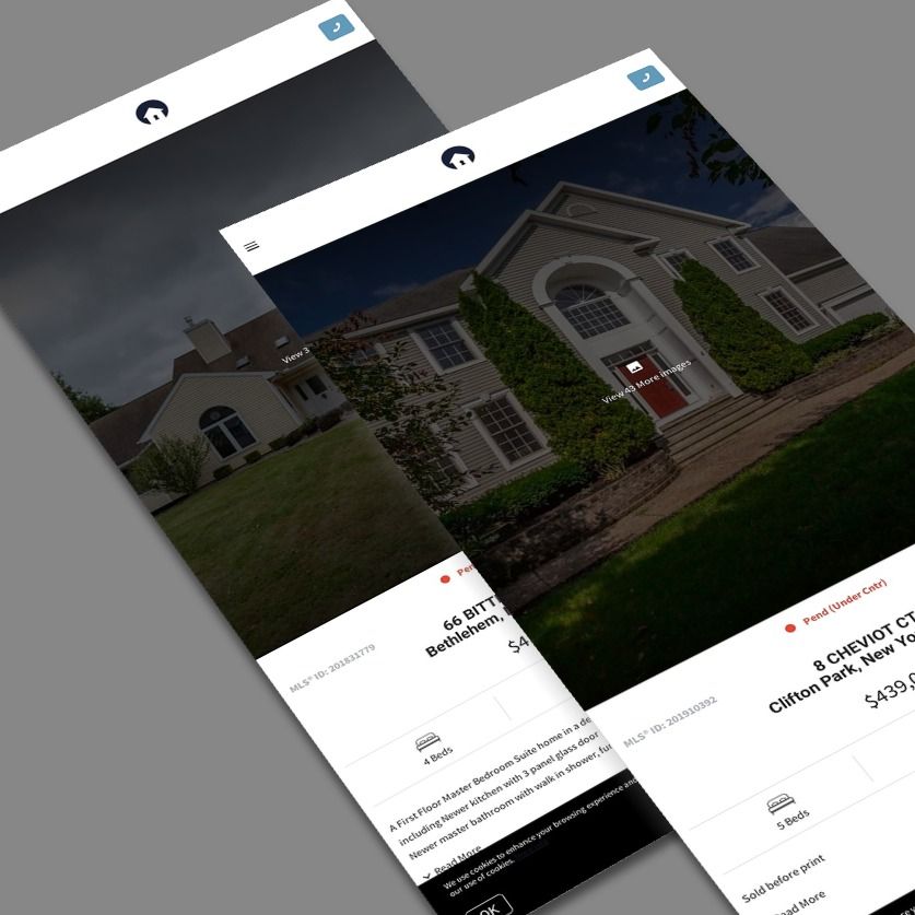 Examples of custom property page designs