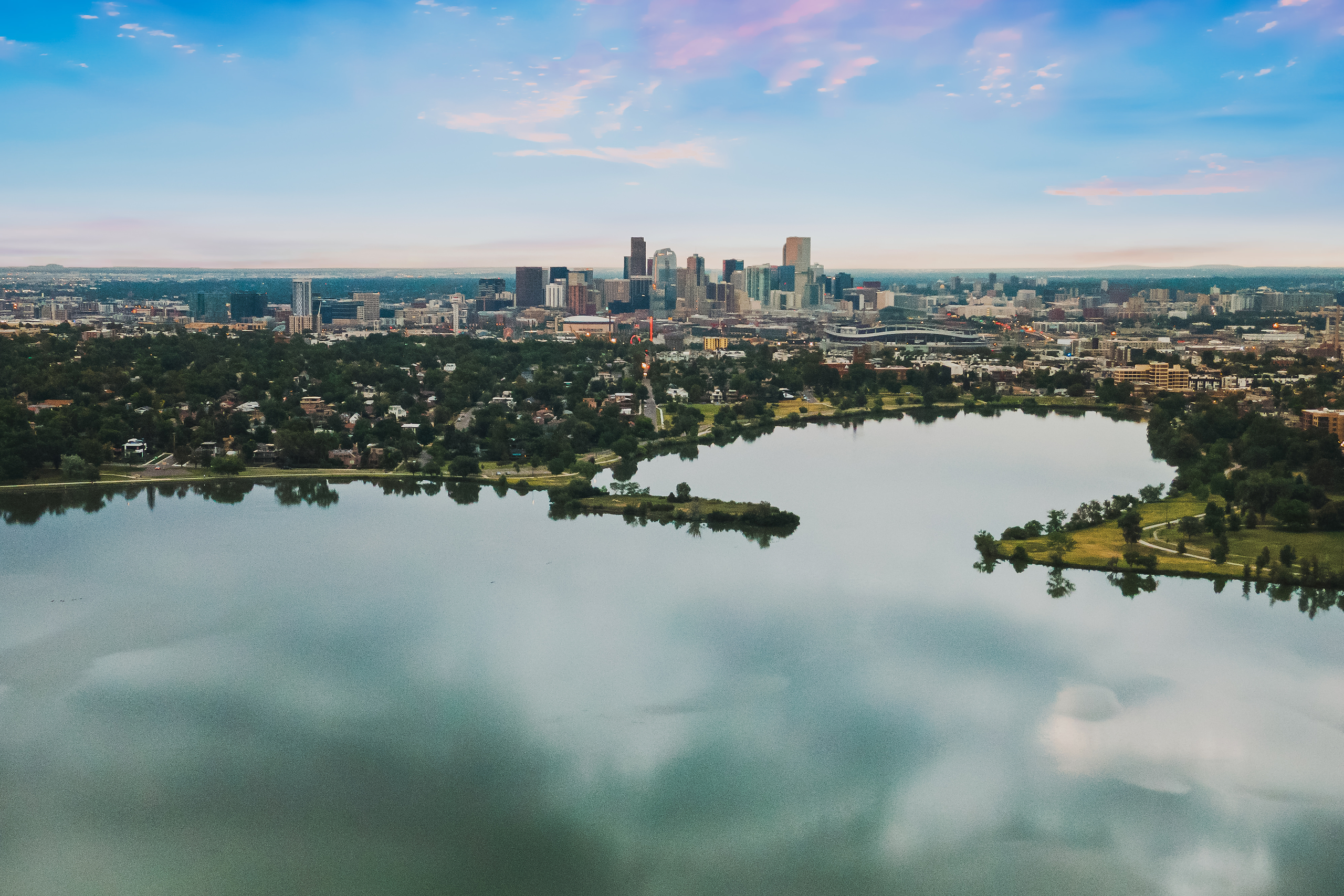 photo of sloans lake in denver
