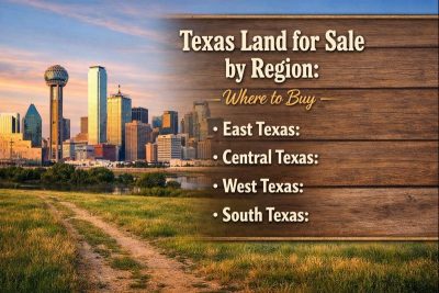 land for sales in texas by region