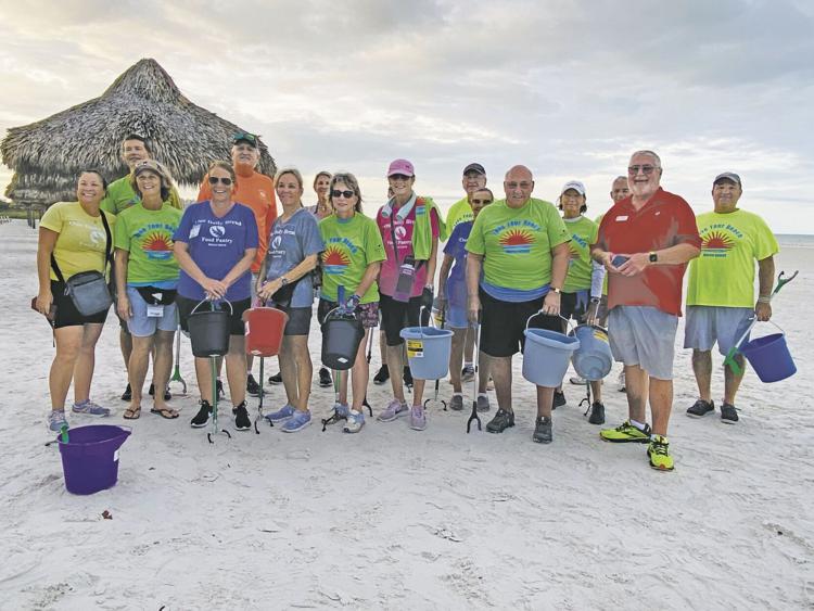 Beach Cleanup After Hurricane Milton