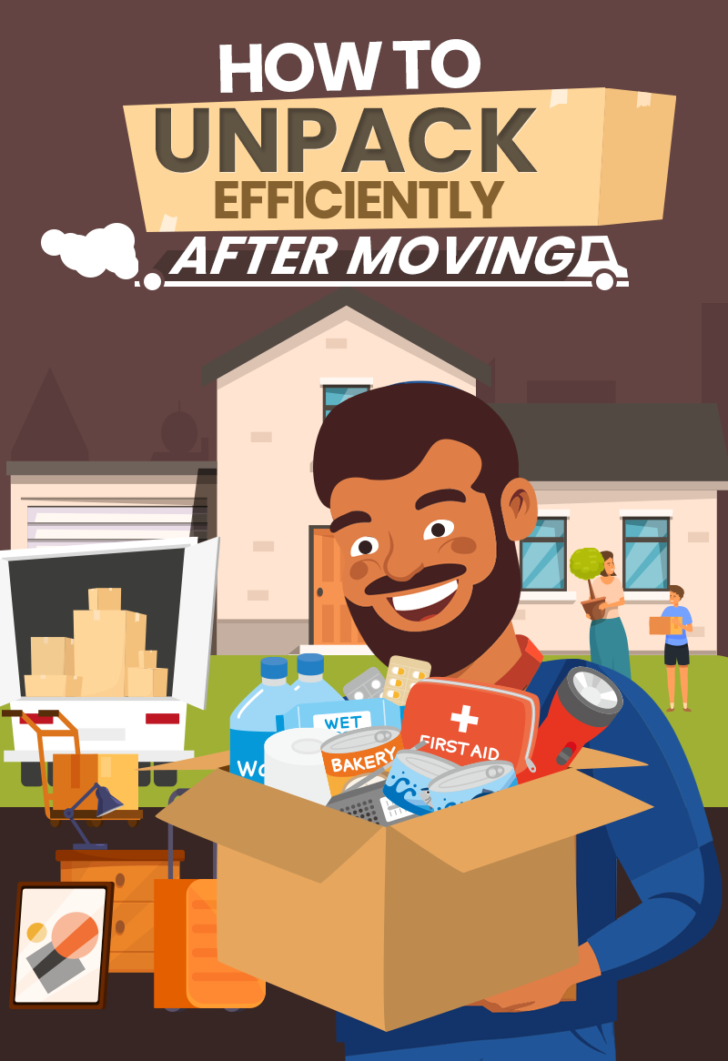 A 7-Step Practical Guide to Unpacking Efficiently After A Move