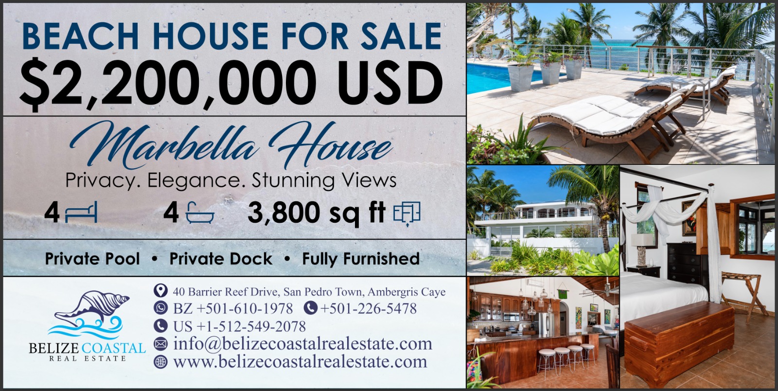 Marbella House | Beachfront Home in Tres Cocos