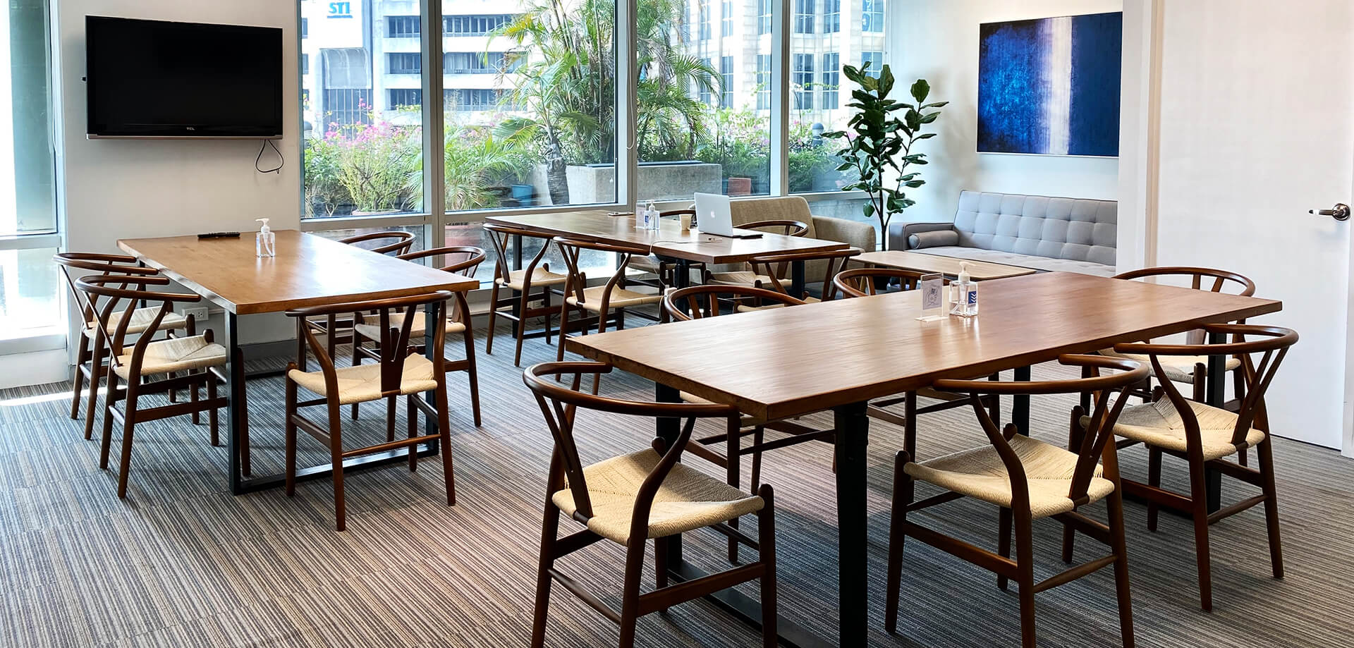 coworking spaces