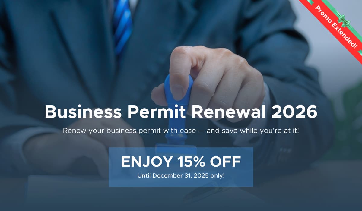15% Business Permit Renewal Promo
