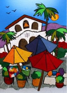 Art Under The Umbrellas