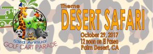 Palm Desert Golf Cart Parade