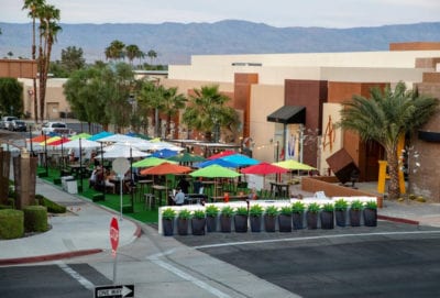 Lupine Plaza outdoor Dining Palm Desert