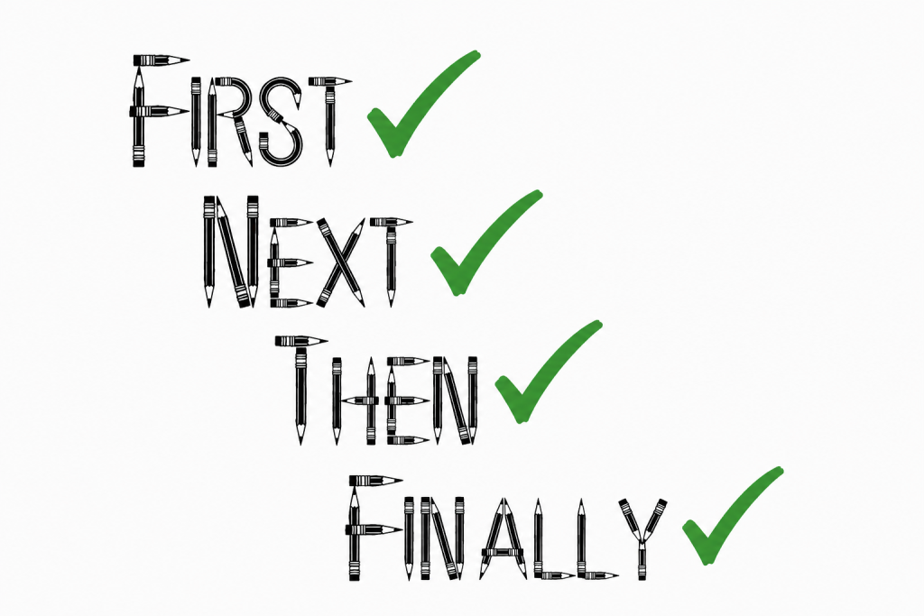 What to do first , next , then and finally when selling your home