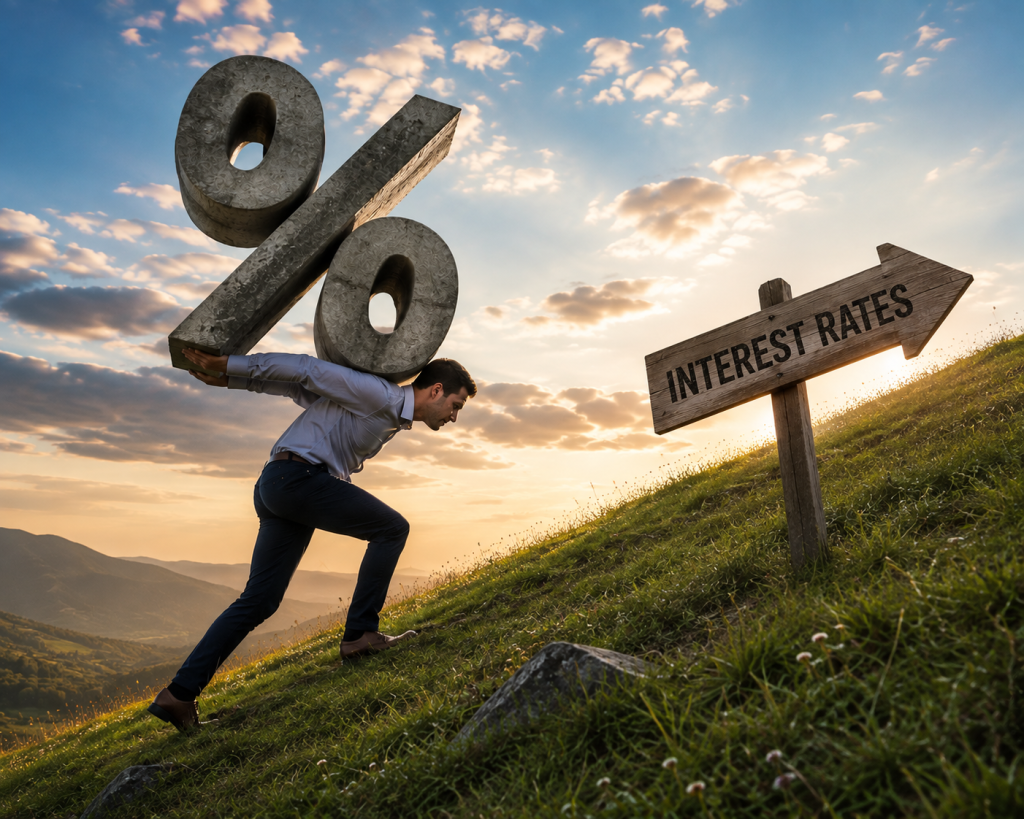 Interest Rates Uphill Battle