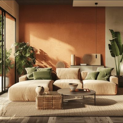 home staging ideas using warm minimalism and natural materials