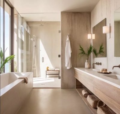 The Art of Presentation - Serene Spa Like Bath